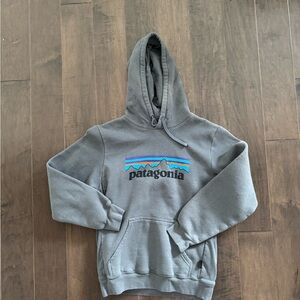 Patagonia Gray  P-6 Logo Uprisal Hoodie